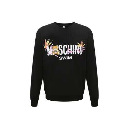 MOSCHINO Черные Женские Свитшоты