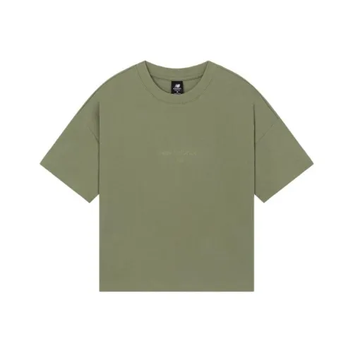 New Balance T-Shirt Женская Темно-зеленый
