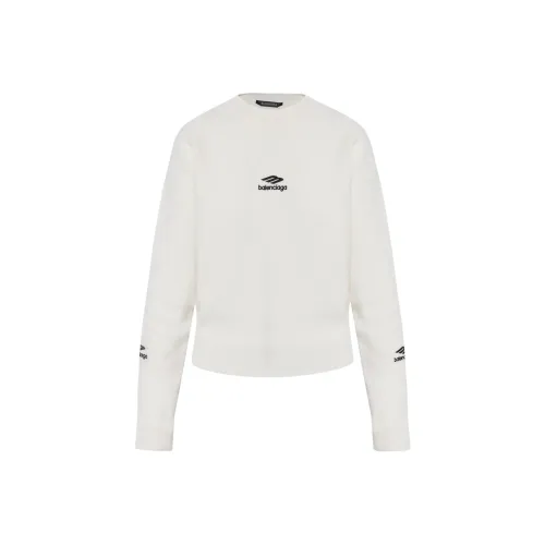 Balenciaga FW24 Свитер Обычный крой Женский Белый