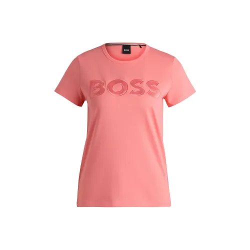 HUGO BOSS Розовые Женские Футболки