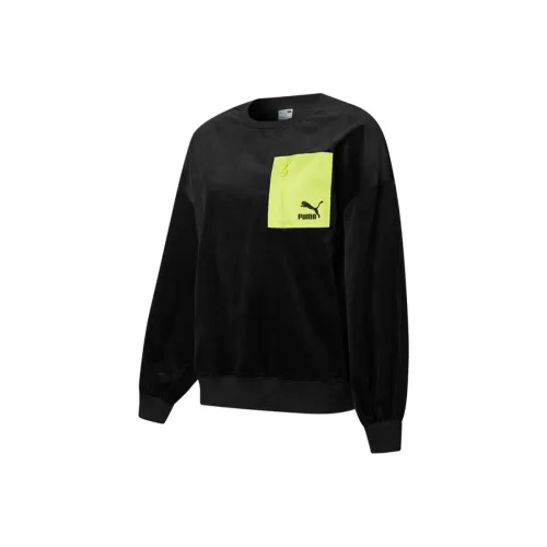 PUMA Черные Женские Свитшоты