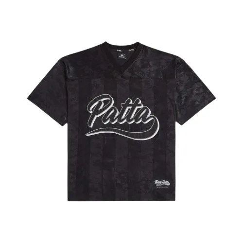 PATTA Черный Унисекс Футбольные Джерси