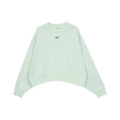 Nike Sportswear Collection ESSENTIALS Толстовка Женская Светло-Зеленая