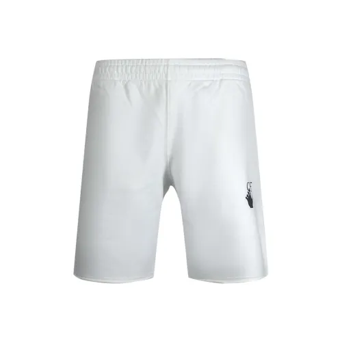 Off Белый Повседневные шорты Мужской Серый