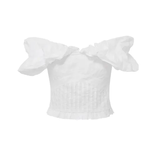 D'zzit Отбеленный белый Женские Рубашки