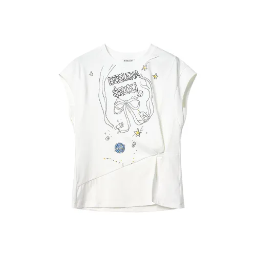 Bethine Standard T-Shirt Женская Белая