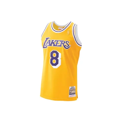 NBA x MITCHELL NESS Баскетбольная Джерси Мужская Золотая