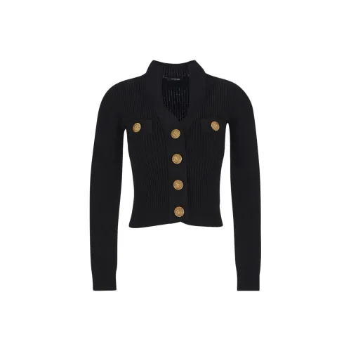 BALMAIN Черные Женские Свитеры