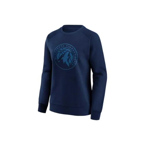 NBA Minnesota Timberwolves Fanatics Толстовка Женская Синяя