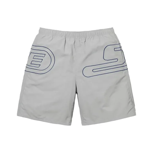 Supreme SS25 WEEK13 Big Logo Нейлон Короткие Повседневные Шорты Унисекс