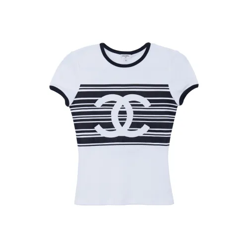CHANEL Белые Женские Рубашки T