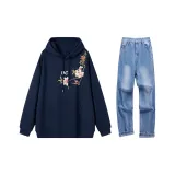 Темно-синий + Винтажный синий