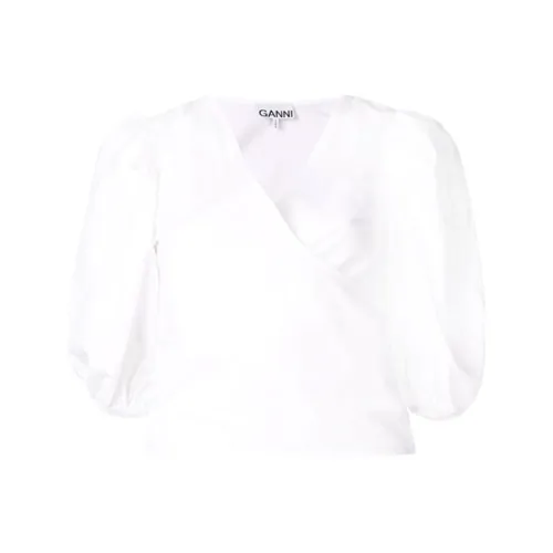 GANNI Белые Женские Рубашки