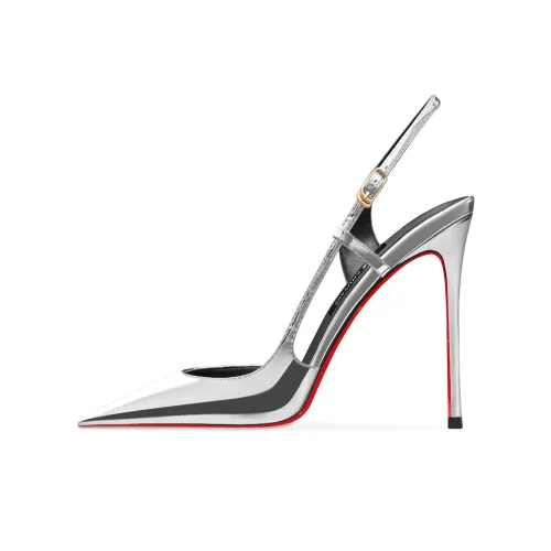 CHUYANG Узкий каблук Высокие каблуки Женские Серебряные