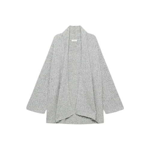 ARITZIA The Group Alvar Открыто Передняя часть Кардиган Свитер Женские Heather Chrome