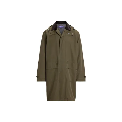 Ralph Lauren Purple Label Тренчкот Мужской Мшисто-зеленый