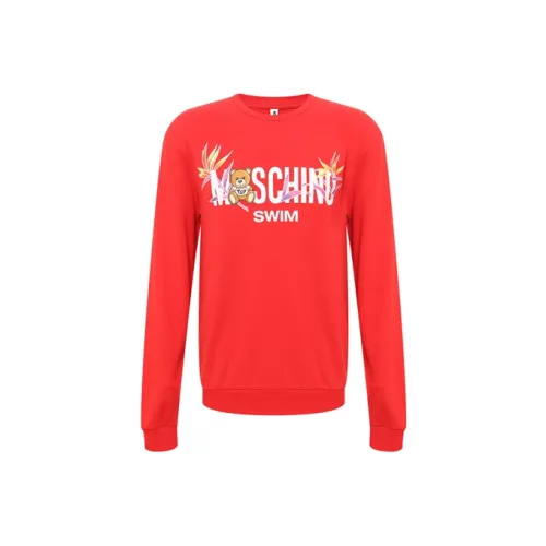 MOSCHINO Красный Женские Свитшоты