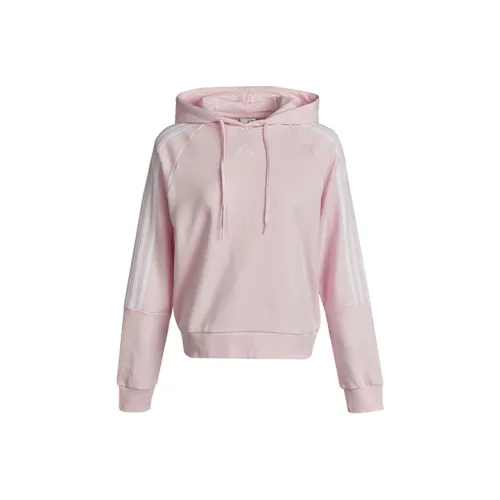 Adidas Прозрачный Розовый Женские Свитшоты