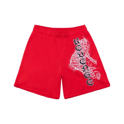 Revenge FW24 Повседневные шорты Унисекс Красный