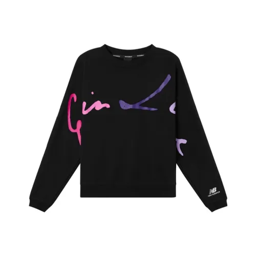 New Balance Женские Толстовки Черного Цвета