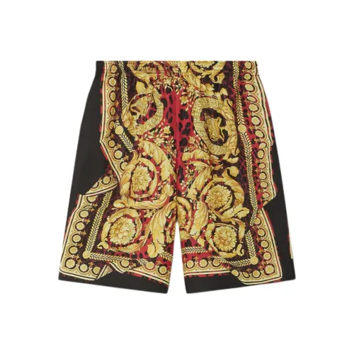 VERSACE SS24 Повседневные шорты Мужские Красные