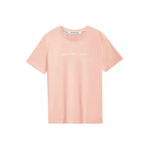 Calvin Klein TA9 Розово-вишневый Женские Т-рубашки