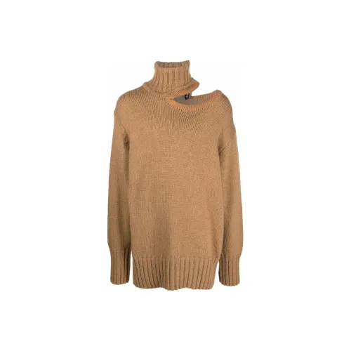 YProject Свитер Женский Коричневый Желтый