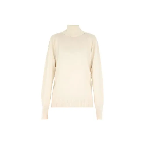 JIL SANDER Белый Женские Кашемировые Свитеры