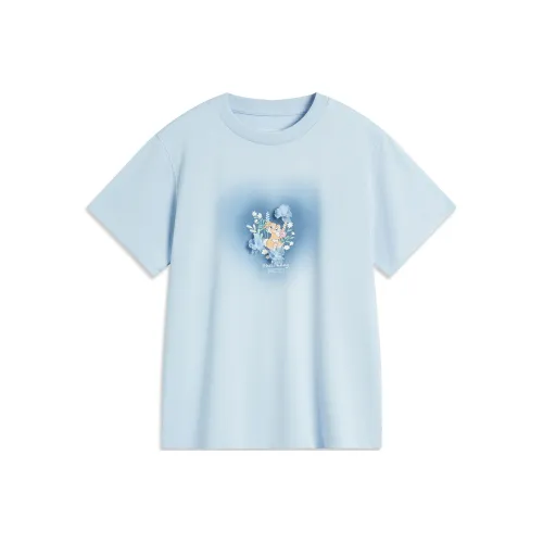 LINING Disney T-Shirt Женская Cloud Blue