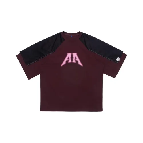 ADER ERROR Темно-красные Женские Футболки