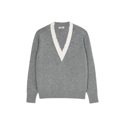 SANDRO 24/Серый Женские Свитеры
