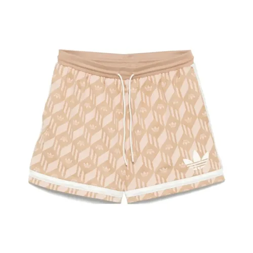 Adidas Originals SS25 Повседневные шорты Мужские Песочно-бежевые