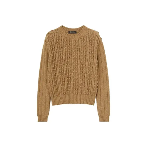 Loro Piana Earth Yellow Женские Свитеры