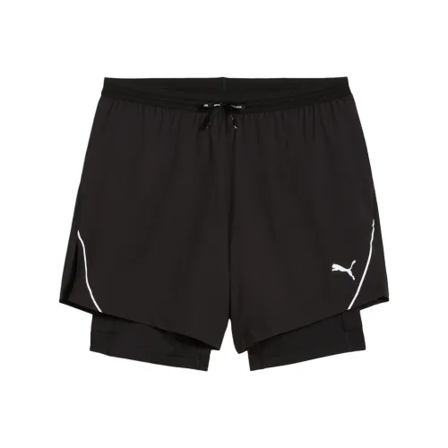 PUMA Мужские Повседневные Шорты Черные