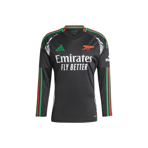 Adidas Arsenal Away L S Футболка Джерси Унисекс Черная