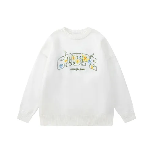 Katie Ermilio Белый Женские Свитеры