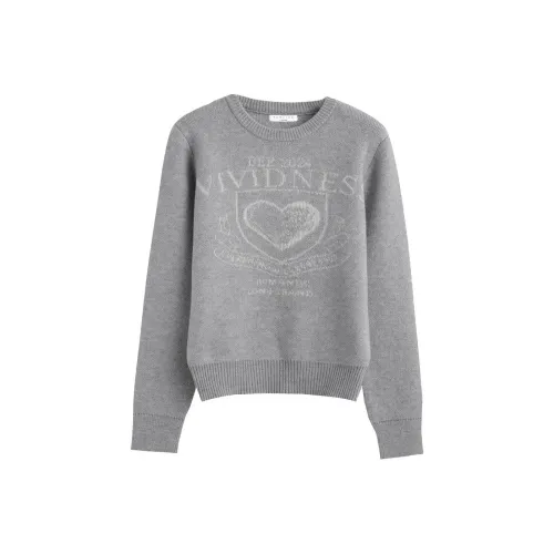 Tonlion Свитер Женский Светлый Фотиния Серый