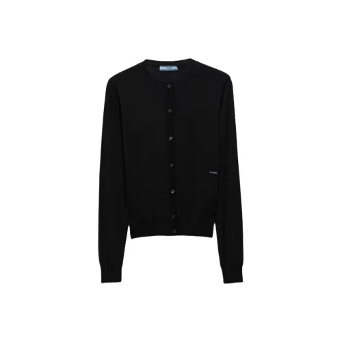 PRADA SS25 Свитер Женский Черный