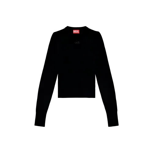 DIESEL Черные Женские Свитеры