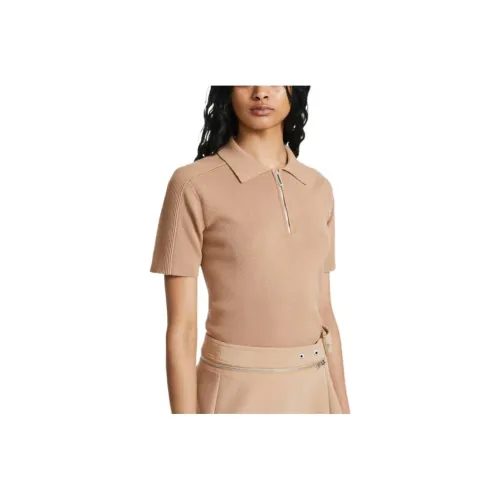 DION LEE Коричневый Женские Поло