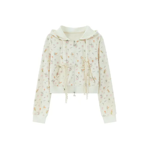 UNIFREE Свитшот Кардиган Куртка Женская Бежевая