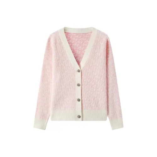 EICHITOO Трикотаж Женский Розовый Узор