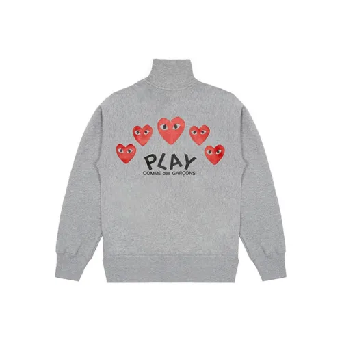 CDG Play Свитшот Женский Серый