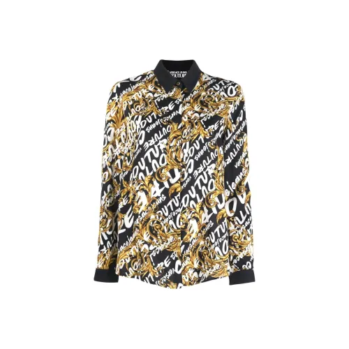 VERSACE JEANS COUTURE Рубашка Женская Черная