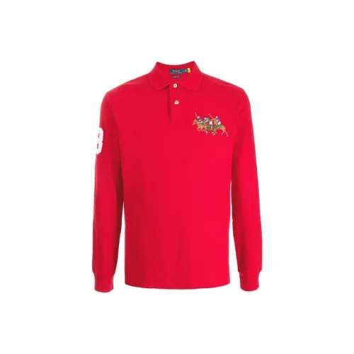 Polo Ralph Lauren Женские Поло Красного Цвета