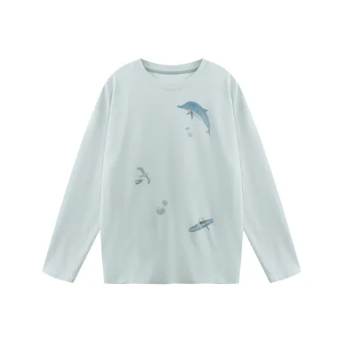 HOT HORSE Стандартная футболка унисекс аква-синий