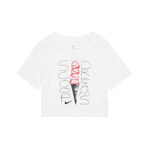 NIKE Белые Женские Футболки