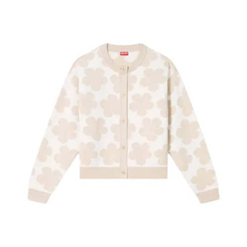 KENZO SS24 Трикотаж Женский Серый Белый