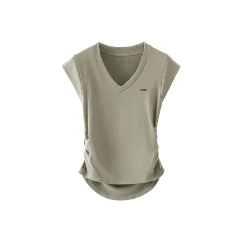 Cypress House T-Shirt Женская Темно-серо-зеленая