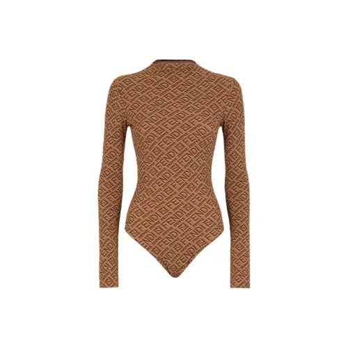 Fendi X Skims Collaboration Светло-янтарный Женское Боди